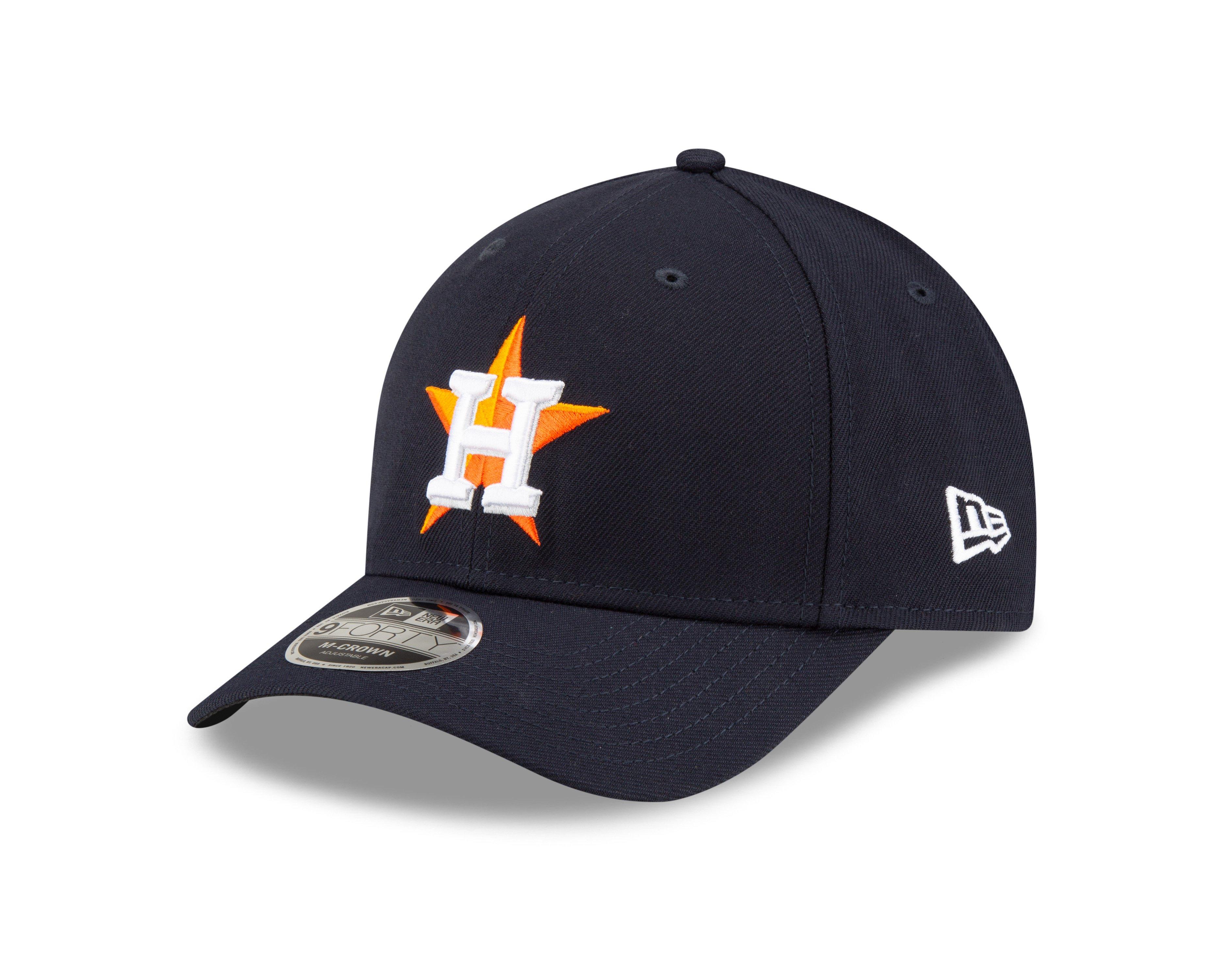 New Era Houston Astros 9FORTY A-Frame Snapback Hat - Blue - BLUE